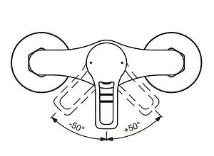 Смеситель для душа Vidima Hype хром BA398AA Смеситель для душа Vidima Hype хром BA398AA, 4