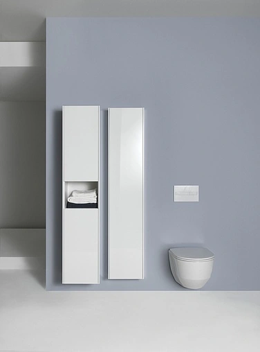 Комплект 5 в 1 Laufen Pro Rimless 8.6996.6.000.000.R с кнопкой Lis 8.9566.1.004.000.1 хром глянцевый