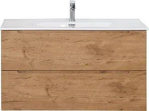 Тумба-умывальник подвесная BelBagno ETNA 90 Rovere Nature ETNA-900-2C-SO-RN-P+ Тумба-умывальник подвесная BelBagno ETNA 90 Rovere Nature ETNA-900-2C-SO-RN-P+, 1