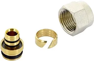 Концовка для труб из сшитого полиэтилена ¾&quot;ек x 20x2.8мм Uni-fitt 682N2034, 2