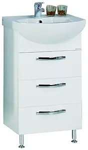 Тумба-умывальник напольная Aquaton Ария 50 H белый 1A1402K0AA010, 1