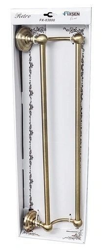 Полотенцедержатель Fixsen Retro бронза FX-83802