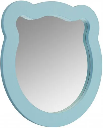 Зеркало Aquaton Каспер Мишка 50 голубой матовый 1A283502CR0E0