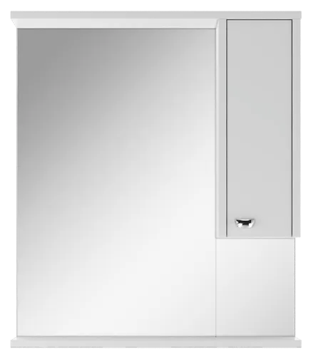 Шкаф-зеркало Домино Блик 60 R белый DD4211HZ
