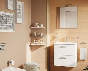 Комплект мебели подвесная VitrA Mia 60 белый 75021 Комплект мебели подвесная VitrA Mia 60 белый 75021, 3