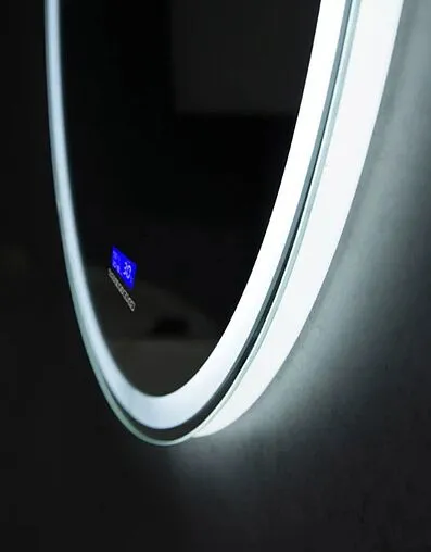 Зеркало с подсветкой BelBagno 70x70 bluetooth, цифровой термометр, радио SPC-RNG-700-LED-TCH-RAD