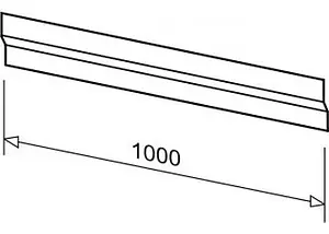 Панель для поддона Ravak Perseus 100 set N A82A001010, 2