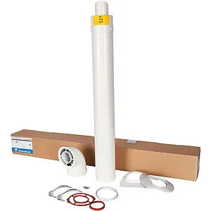 Переходной комплект на раздельные трубы Ø 2 x 80мм Immergas 3.018210, 1