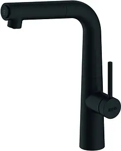 Смеситель для кухни с подключением к фильтру IDDIS Pure чёрный матовый PURBLFBi05 Смеситель для кухни с подключением к фильтру IDDIS Pure чёрный матовый PURBLFBi05, 1