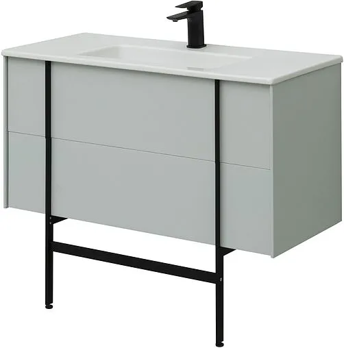 Тумба под умывальник подвесной Allen Brau Reality 100 папирус 1.32007.PWM