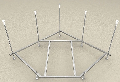 Каркас для ванны Aquatek Ума KAR-0000023