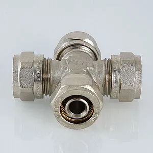 Крестовина компрессионная редукционная 20мм x 16мм x 20мм x 16мм Valtec VTm.341.N.201620 Крестовина компрессионная редукционная 20мм x 16мм x 20мм x 16мм Valtec VTm.341.N.201620, 5