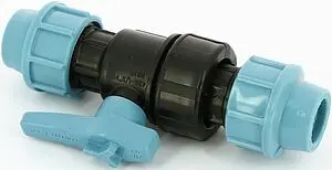 Кран шаровый с американкой для пнд трубы 32мм x 32мм Unidelta 1070032000001, 5