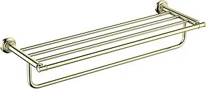 Полка для полотенец Aquatek Классик золото AQ4515PG, 1