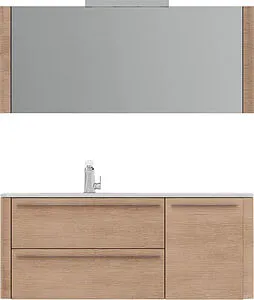 Шкаф-зеркало Am.Pm Awe 115 северный дуб M15MCX1151SF Шкаф-зеркало Am.Pm Awe 115 северный дуб M15MCX1151SF, 4