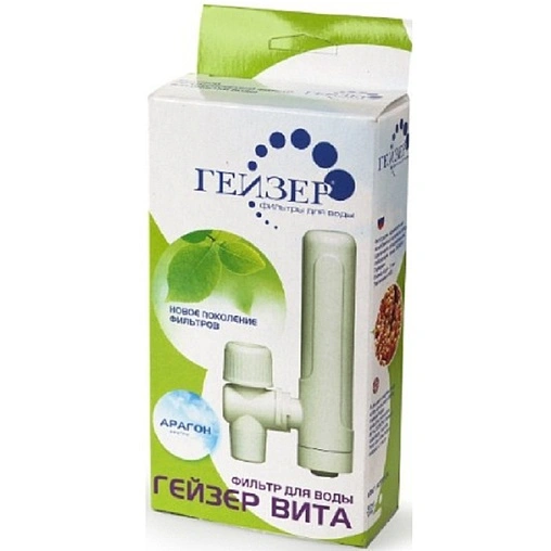 Фильтр насадка на кран для мягкой воды Гейзер Евро 61005