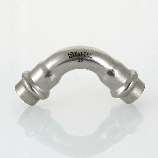 Уголок пресс двухраструбный 28мм угол 90° Valtec VT.INOX-PRESS VTi.951.I.002828