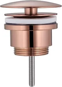 Выпуск без перекрытия для раковины без перелива Abber BEQUEM розовое золото AF0012RG Выпуск без перекрытия для раковины без перелива Abber BEQUEM розовое золото AF0012RG, 1