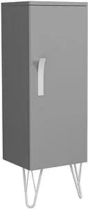Шкаф-пенал напольный Isvea Supra 40 светло-серый 27SP3108440I Шкаф-пенал напольный Isvea Supra 40 светло-серый 27SP3108440I, 1