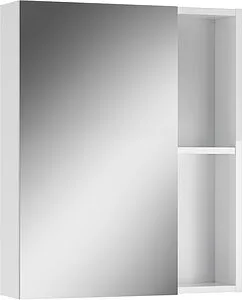 Шкаф-зеркало Айсберг Веста 60 белый DV5918HZ, 1