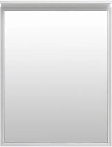 Зеркало с подсветкой Allen Brau Priority 75x60 серебро браш 1.31013.02, 4