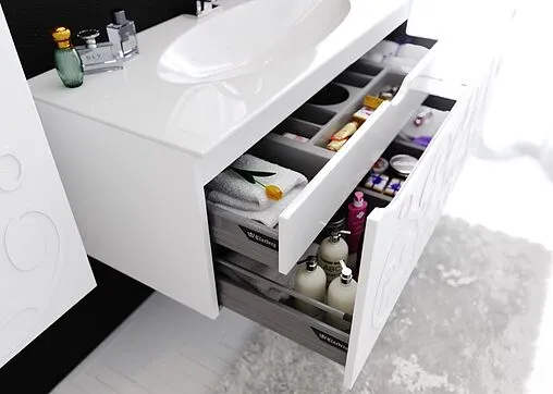 Тумба под умывальник подвесная Clarberg Elegance Т12м белый EL0112 Тумба под умывальник подвесная Clarberg Elegance Т12м белый EL0112