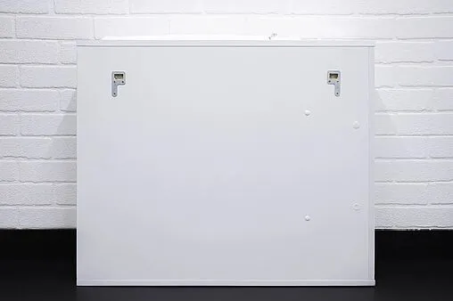 Шкаф-зеркало Домино Cube 80 L белый DC5010HZ