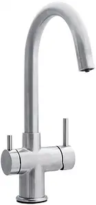Смеситель для кухни с подключением к фильтру Swedbe Selene Plus нержавеющая сталь 8040, 3