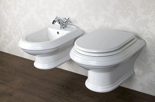 Биде подвесное Cezares King Palace белый CZR-618-TH