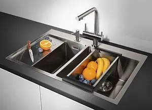 Мойка кухонная Omoikiri Akisame 100-2-IN-R нержавеющая сталь 4973547 Мойка кухонная Omoikiri Akisame 100-2-IN-R нержавеющая сталь 4973547, 4