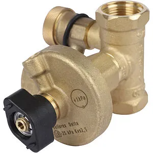 Балансировочный клапан ¾&quot;в х ¾&quot;в Kvs 2.5 Broen DP 44550010-021003, 1