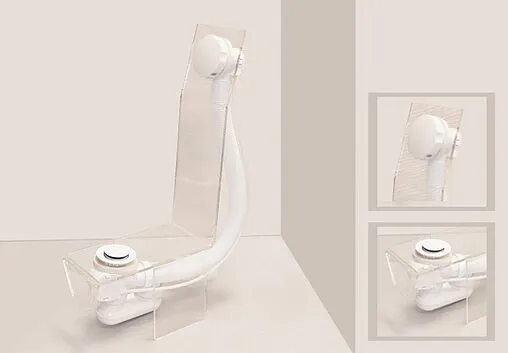 Слив-перелив для ванны Toni Arti белый матовый TA-BS-80W Слив-перелив для ванны Toni Arti белый матовый TA-BS-80W