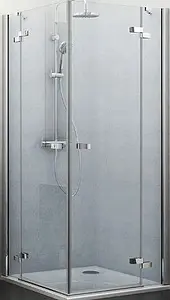 Душевое ограждение 1200x1200мм прозрачное стекло Roltechnik Elegant Line GDOL1+GDOP1/1200*1200 132-120000L-00-02+132-120000P-00-02 Душевое ограждение 1200x1200мм прозрачное стекло Roltechnik Elegant Line GDOL1+GDOP1/1200*1200 132-120000L-00-02+132-120000P-00-02, 1