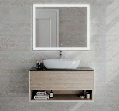 Тумба-умывальник подвесная Kerama Marazzi Plaza Modern 100 дуб орегон PL.M.100.1\OAK.O+