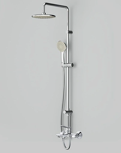 Душевая система со смесителем для ванны Am.Pm X-Joy хром F40885A34 Душевая система со смесителем для ванны Am.Pm X-Joy хром F40885A34