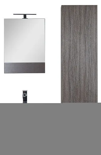 Шкаф-зеркало Aquanet Нота 50 L венге 00172682 Шкаф-зеркало Aquanet Нота 50 L венге 00172682