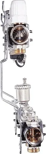 Группа коллекторная без расходомеров 8 отводов 1&quot;в/в x ¾&quot;ек Valtec VTc.594.EMNX.0608