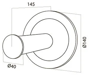 Держатель туалетной бумаги Am.Pm Serenity хром A4034100 Держатель туалетной бумаги Am.Pm Serenity хром A4034100, 2