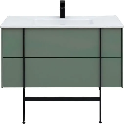 Тумба-умывальник подвесная Allen Brau Reality 100 олива 1.32007.CGM+