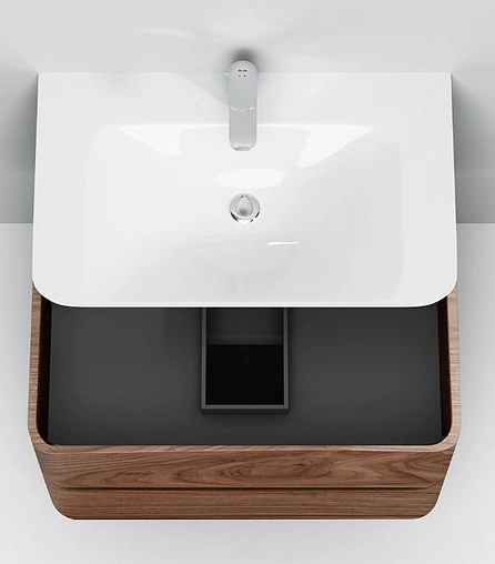 Тумба под умывальник подвесная Am.Pm Sensation 80 орех M30FHX0802NF