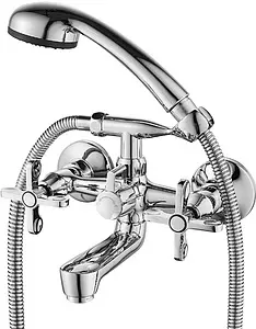 Смеситель для ванны Rossinka хром RS42-83, 1