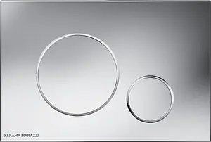 Клавиша смыва для унитаза Kerama Marazzi M671KM хром глянцевый, 1