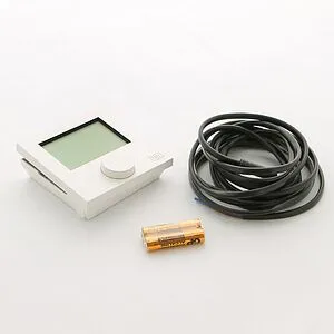 Беспроводной комнатный терморегулятор Uni-fitt белый 347M2000, 4