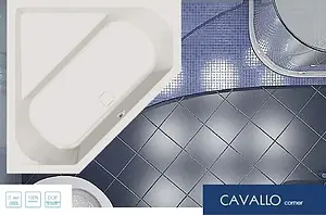 Ванна акриловая Vagnerplast Cavallo Corner 140x140 VPBA140CAV3X-04, 4