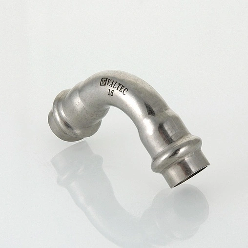 Уголок пресс двухраструбный 35мм угол 90° Valtec VT.INOX-PRESS VTi.951.I.003535