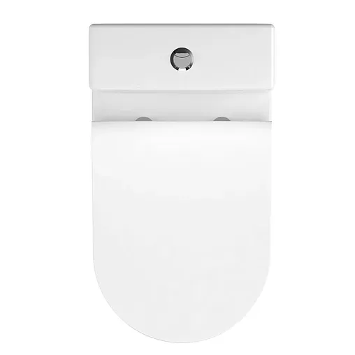 Унитаз-компакт безободковый Cersanit Street Fusion Clean On белый S-KO-SFU011-3/5-COn-S-DL-w Унитаз-компакт безободковый Cersanit Street Fusion Clean On белый S-KO-SFU011-3/5-COn-S-DL-w