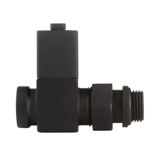 Комплект вентилей запорных прямых ½" в/н Royal Thermo Cube черный RTE 56.0006 Комплект вентилей запорных прямых ½" в/н Royal Thermo Cube черный RTE 56.0006