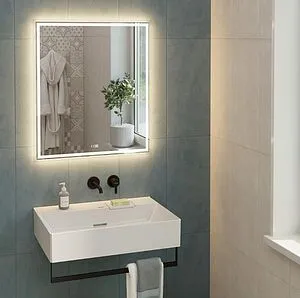 Зеркало с подсветкой Kerama Marazzi Tecno 70 с подогревом белый глянцевый TE.mi.70 Зеркало с подсветкой Kerama Marazzi Tecno 70 с подогревом белый глянцевый TE.mi.70, 3