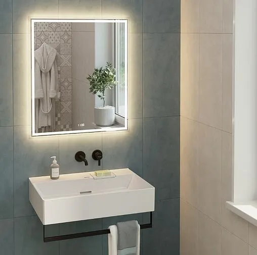 Зеркало с подсветкой Kerama Marazzi Tecno 70 с подогревом белый глянцевый TE.mi.70