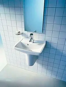 Раковина Duravit Starck 3 55 белый 0300550000 Раковина Duravit Starck 3 55 белый 0300550000, 4